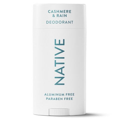 Native Men Invisible Solid Deodorant Cashmere & Rain 3.1oz - Imperfect Container