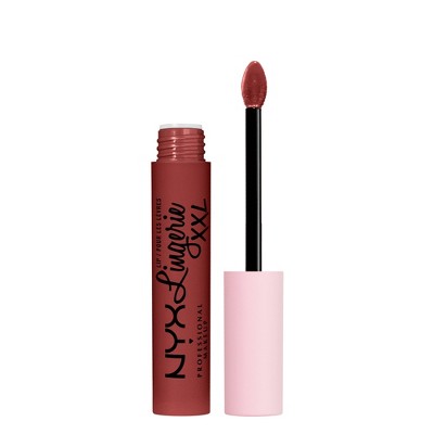 NYX Professional Makeup Lip Lingerie XXL Smooth Matte Liquid Lipstick 08 Straps Off 0.13 fl oz - New