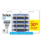 Schick Hydro Dry Skin Men's Razor Refills 12ct - New