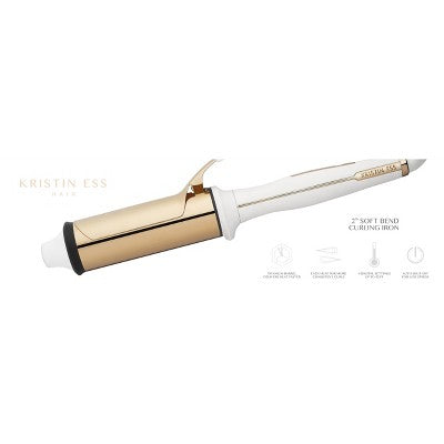 Kristin Ess Titanium Curling Iron for Big Blowout Waves 2" -  Imperfect Box