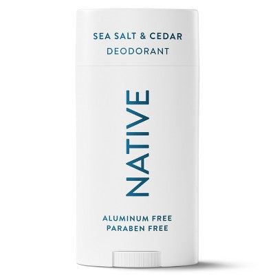 Native Men's Deodorant Sea Salt & Cedar 3.1oz - Imperfect Container