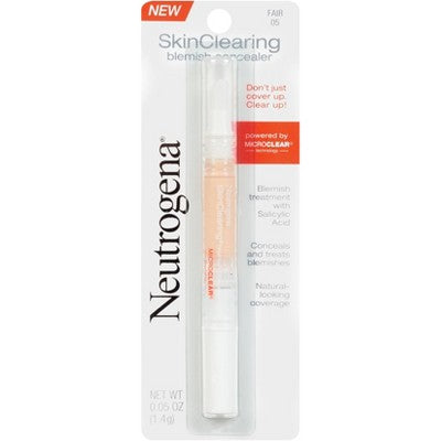 Neutrogena SkinClearing Blemish Concealer Face Makeup 05 Fair 0.05oz - Imperfect Box