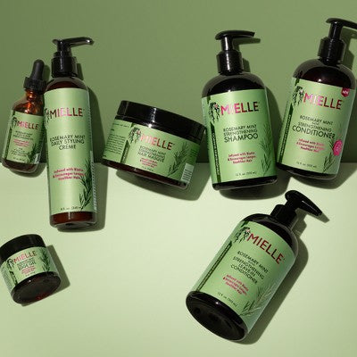 Mielle Organics Rosemary Mint Multi Vitamin Daily Styling Creme 8 fl oz - Imperfect Container