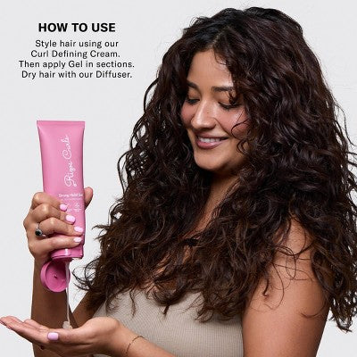 Rizos Curls Strong Hold Gel 8 fl oz - Imperfect Container
