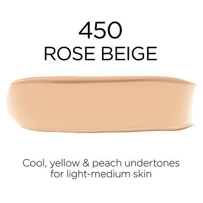 L'Oreal Paris Infallible 32HR Fresh Wear Foundation SPF 25 450 Rose Beige 1 fl oz - New