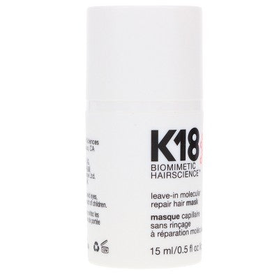 K18 Leave-In Molecular Repair Hair Mask 0.5 oz - Imperfect Box