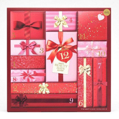 Happy Beauty Days 12-Day Advent Calendar Gift Set 12pc - Imperfect Box