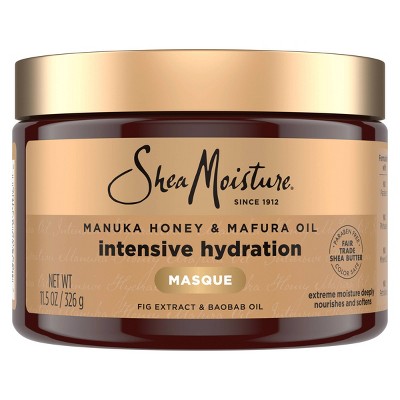 SheaMoisture Manuka Honey; Mafura Oil Intensive Hydration Hair Mask 11.5oz - New