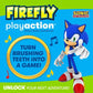 Firefly Play Action Electric Toothbrush Sonic the Hedgehog - Imperfect Box
