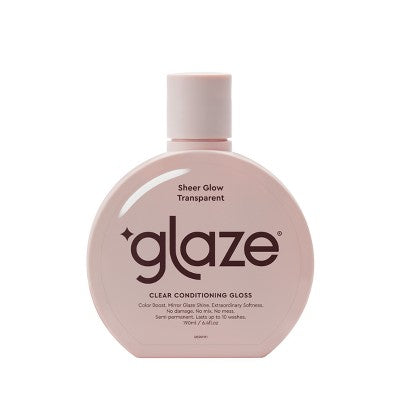 Glaze SuperGloss Color Conditioning Hair Gloss Transparent Sheer Glow for all hair types 6.4 fl oz - New