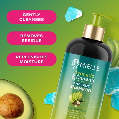 Mielle Organics Avocado & Tamanu Anti-Frizz Shampoo 12 fl oz - New