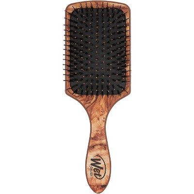 Wet Brush Shine Paddle Hair Brush Argan Infused for Thick Hair Wood - New