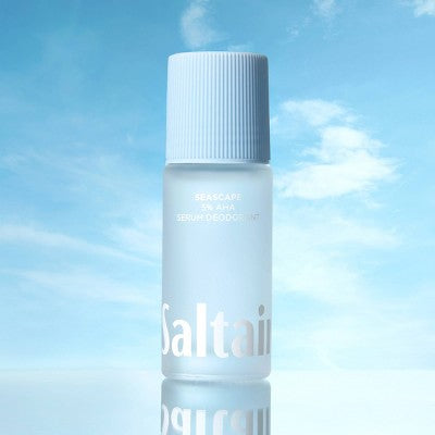 Saltair 5% AHA Serum Roll-On Deodorant Seascape 1.7 floz - Imperfect Container