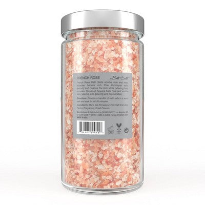 Olivia Care Rose Bath Soaks 12oz - Imperfect Container