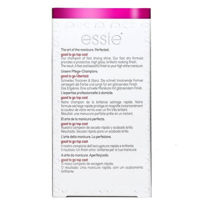 essie Good to Go Top Coat fast dry and shine 0.46 fl oz - Missing Box