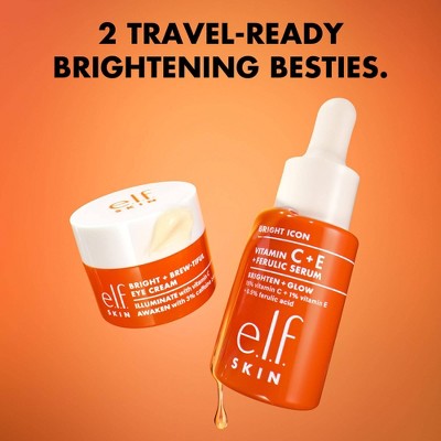 e.l.f. SKIN Brightest Besties Duo Eye Cream Mini Set 2pc - Imperfect Box