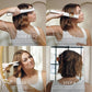 Kristin Ess Titanium Flat Iron Hair Straightener and Curler Dual Voltage 1.25" - Imperfect Box