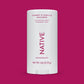 Native Solid Deodorant for Women; Men Cherry; Vanilla Macaron Aluminum-Free 2.65oz - Imperfect Container
