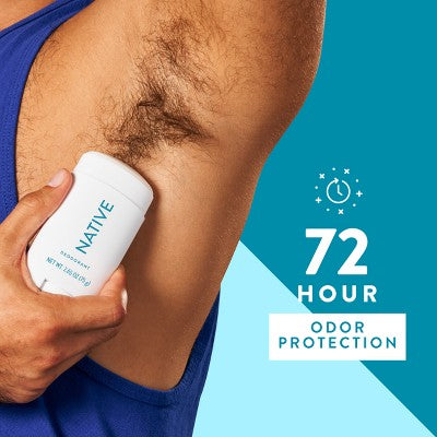 Native Solid Deodorant for Men & Women Ocean & Timber  Aluminum-Free 2.65oz - New