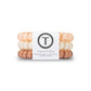 TELETIES For the Love of Nudes Large Hair Ties 3pc - Imperfect Box