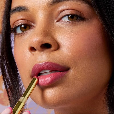Winky Lux Skinny Plump Demi Matte Lipstick Rose Hotel 0.03oz - Imperfect Box