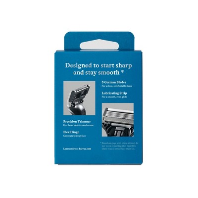 Harry's 5-Blade Men's Razor Blade Refills 4pk Compatible with All Harry's - Missing Box