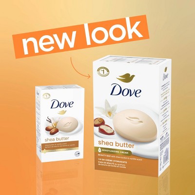 Dove Beauty Purely Pampering Shea Butter with Warm Vanilla Soap 8pk 3.75oz each - New