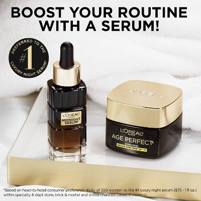 L'Oreal Paris Age Perfect Cell Renewal Anti-Aging Day Moisturizer SPF 25 1.7oz - Imperfect Box