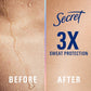 Secret Clinical Strength Invisible Solid Antiperspirant & Deodorant 2.6oz - Imperfect Box