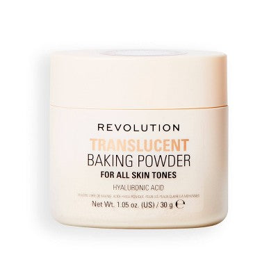Makeup Revolution Loose Baking Powder Translucent 1.05oz -  New