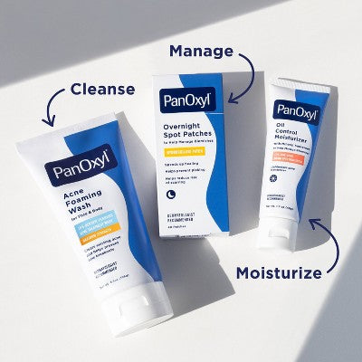 PanOxyl 10% Benzoyl Peroxide Acne Foaming Wash 5.5oz - Imperfect Box