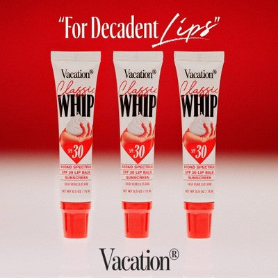 Vacation Sunscreens Classic Whip Lip Balm SPF 30 0.2oz - Imperfect Box