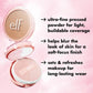 e.l.f. Halo Glow Powder Filter Foundation Medium Neutral 0.35oz - Imperfect Box