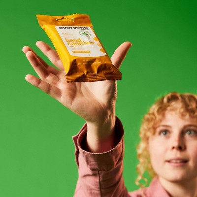 Everyone Hand Sanitizer Wipes Coconut Lemon 15ct/6pk - New