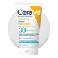 CeraVe Hydrating Sheer Sunscreen Lotion for Face and Body SPF 30 5oz - Imperfect Container