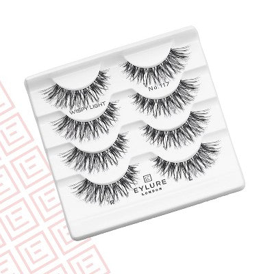 Eylure Wispy Light False Eyelashes No 117 4pr - Imperfect Box