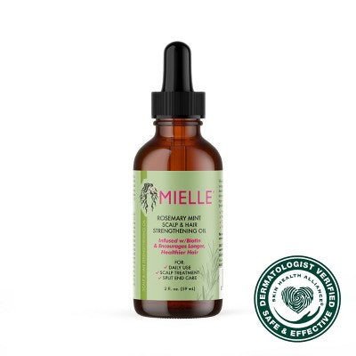 Mielle Organics Rosemary Mint Scalp & Strengthening Hair Oil 2 fl oz - Imperfect Container