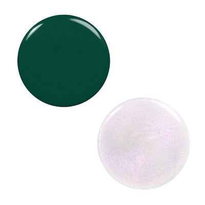 essie gel by essie Evergreen Fantasy Longwear Duo Gift Set Vegan Nail Polish Set 2pc - Imperfect Box