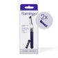 Flamingo Dermaplane Razor 1 Razor Handle 2 Refill Cartridges - Imperfect Box