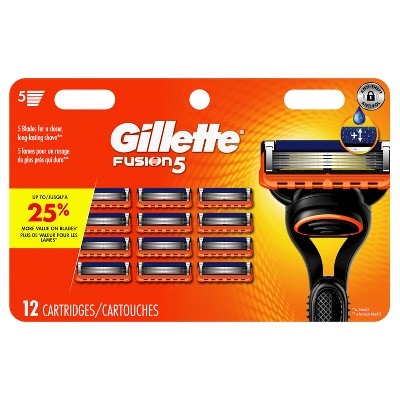 Gillette Fusion5 Men's Razor Blade Refills 12ct - Missing Box