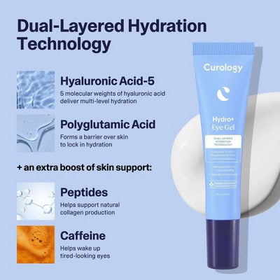 Curology Hydro+ Gel Eye Cream 0.5 fl oz - Imperfect Box