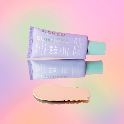 Naked Sundays Collagen Glow Mineral Perfecting Priming Lotion SPF50 + 50ml - Imperfect Box