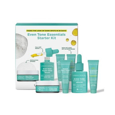 Urban Skin Rx Even Tone Essentials Starter Kit 4ct - Imperfect Box