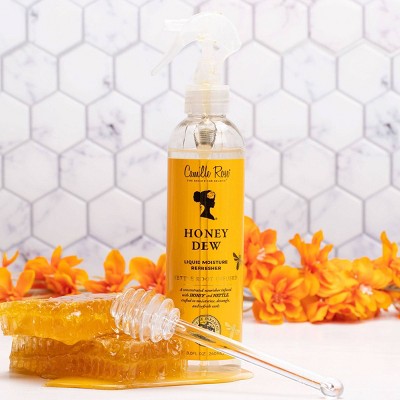 Camille Rose Honey Dew Moisture Refresher Textured Vegan Hair Treatment 8 fl oz - New
