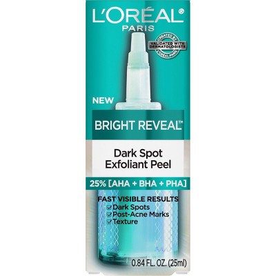 L'Oreal Paris Bright Reveal Dark Spot Exfoliant Peel - Imperfect Box