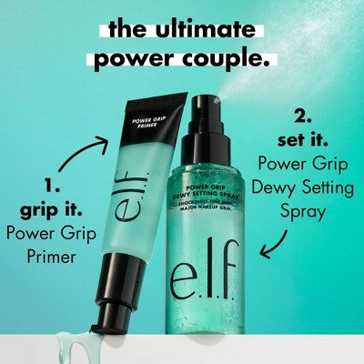 e.l.f. Power Grip Dewy Setting Spray 2.7 fl oz - New