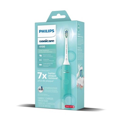 Philips Sonicare 4100 Rechargeable Electric Toothbrush Turquoise - Imperfect Box