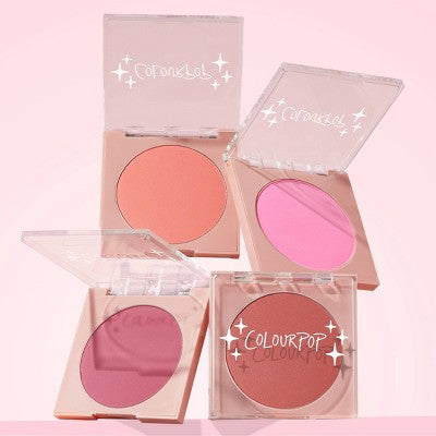 ColourPop Pressed Powder Blush Prairie Air 0.21oz - Imperfect Box
