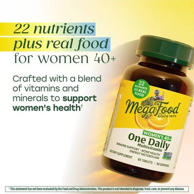 MegaFood Womens Multivitamin over 40 Multivitamin for Women 30ct - New