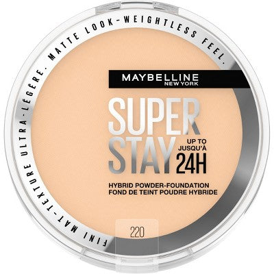 Maybelline Super Stay Matte 24HR Hybrid Pressed Powder Foundation 220 0.21oz - New
